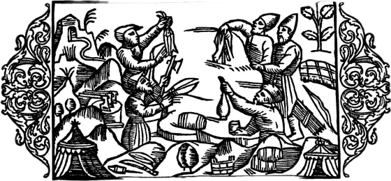 Trade without money, Olaus Magnus 1555