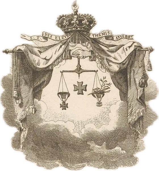 Henry Brown, vignette with scales